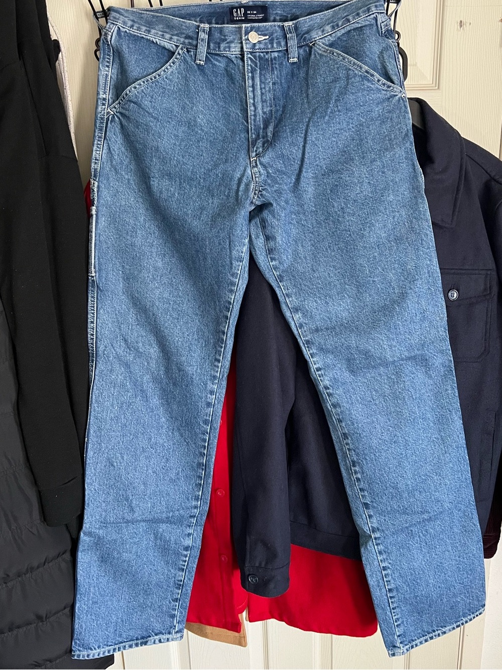 GAP Men’s Light Blue Straight Carpenter Jeans